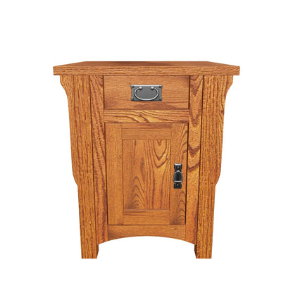 Logan Mission Cabinet End Table