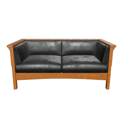 Prairie Mission Spindle Settle Loveseat