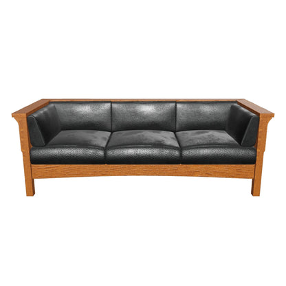 Prairie Mission Spindle Settle Sofa