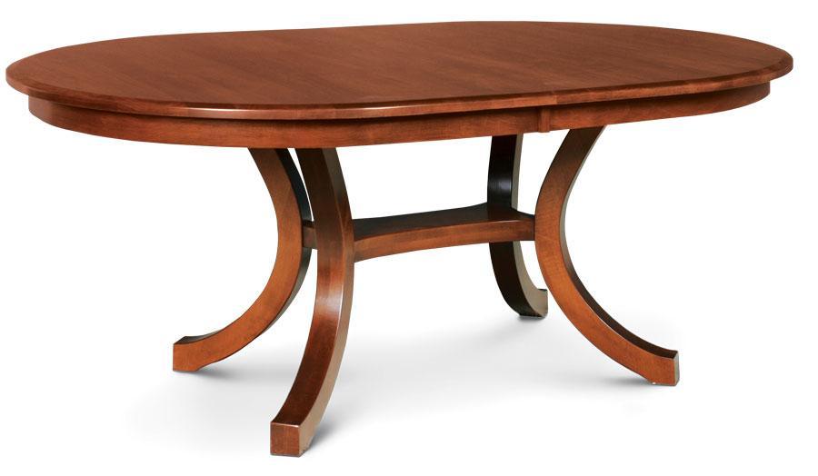 Clearance-Loft II Oval Table with leaves