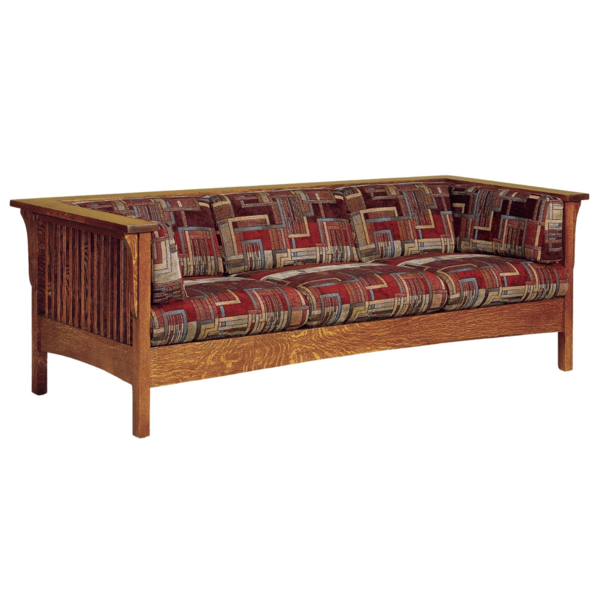 Prairie Mission Spindle Settle Sofa