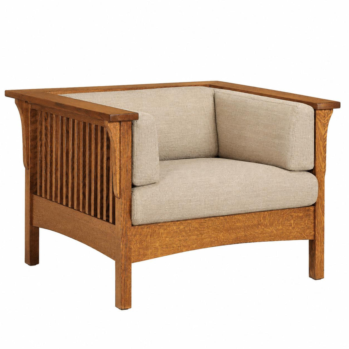 Prairie Mission Spindle Cube Chair