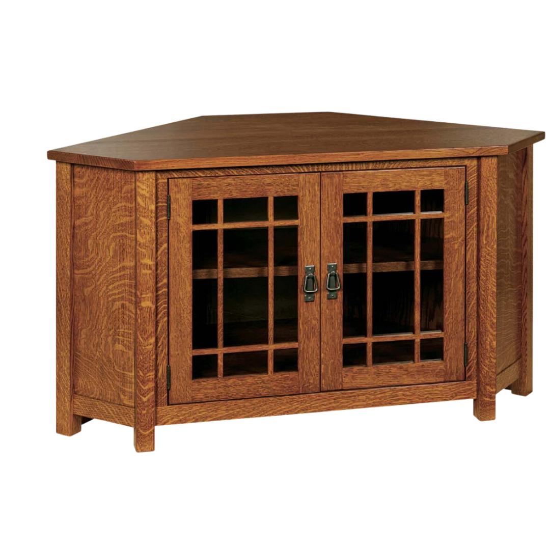 Landmark Mission Corner TV Cabinet