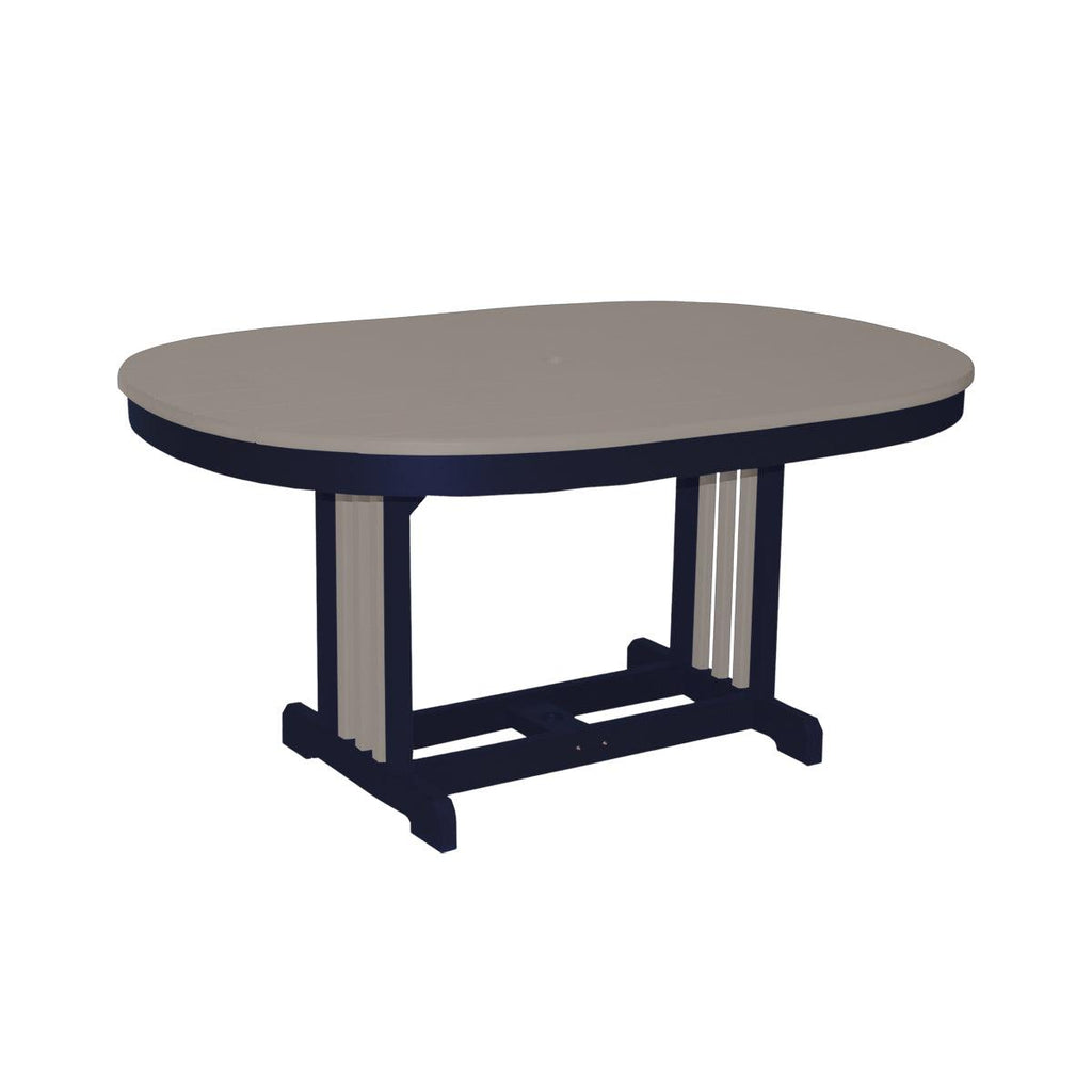 Oval Mission Table