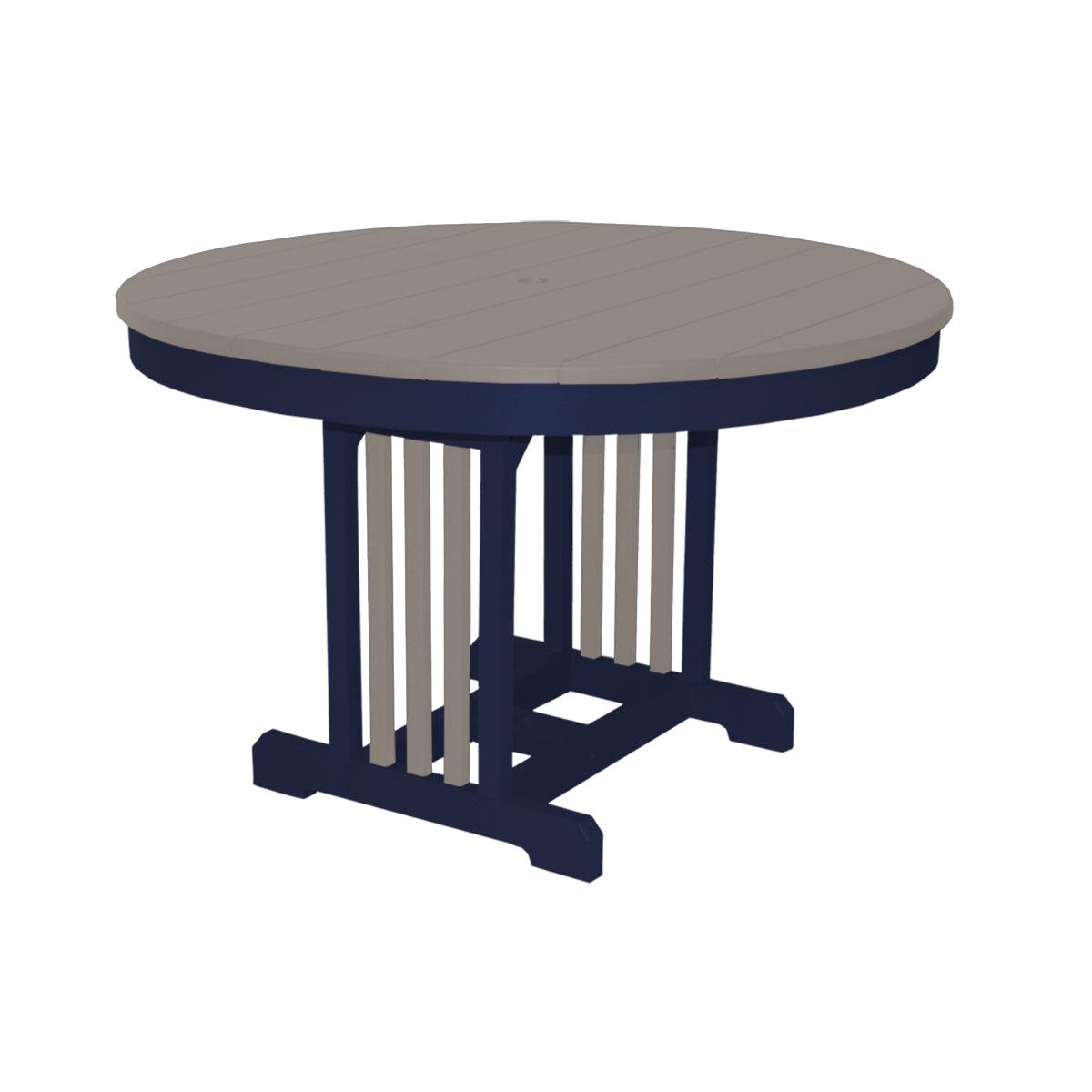 48 Inch Round Mission Table