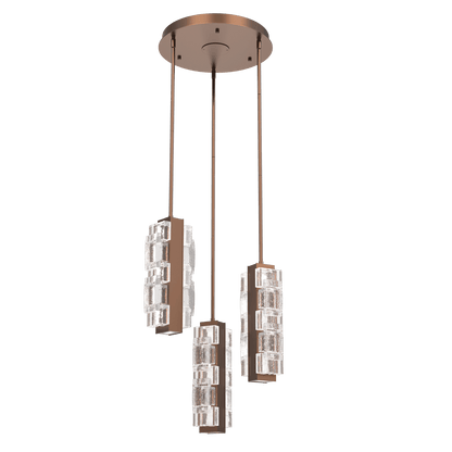 Tessera 3-Light Round Pendant Chandelier