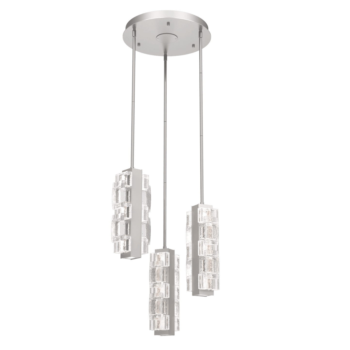 Tessera 3-Light Round Pendant Chandelier