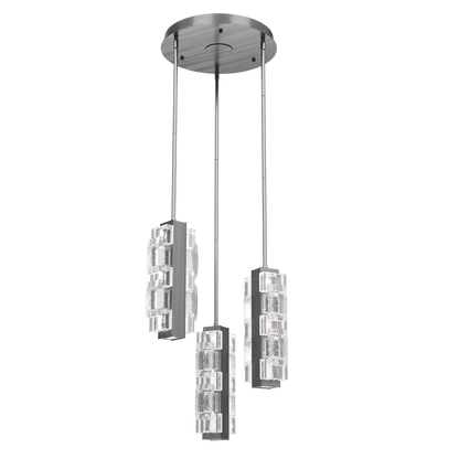 Tessera 3-Light Round Pendant Chandelier