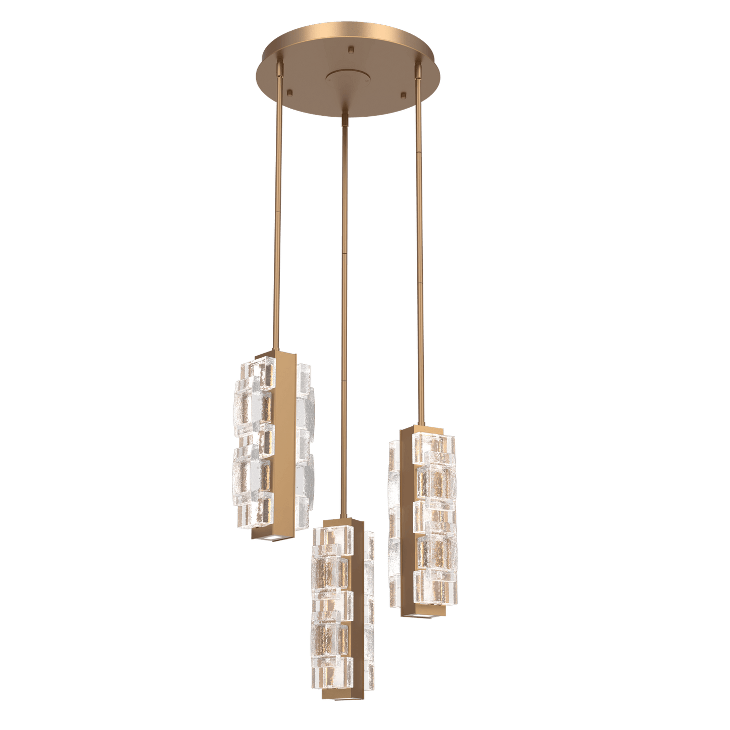 Tessera 3-Light Round Pendant Chandelier