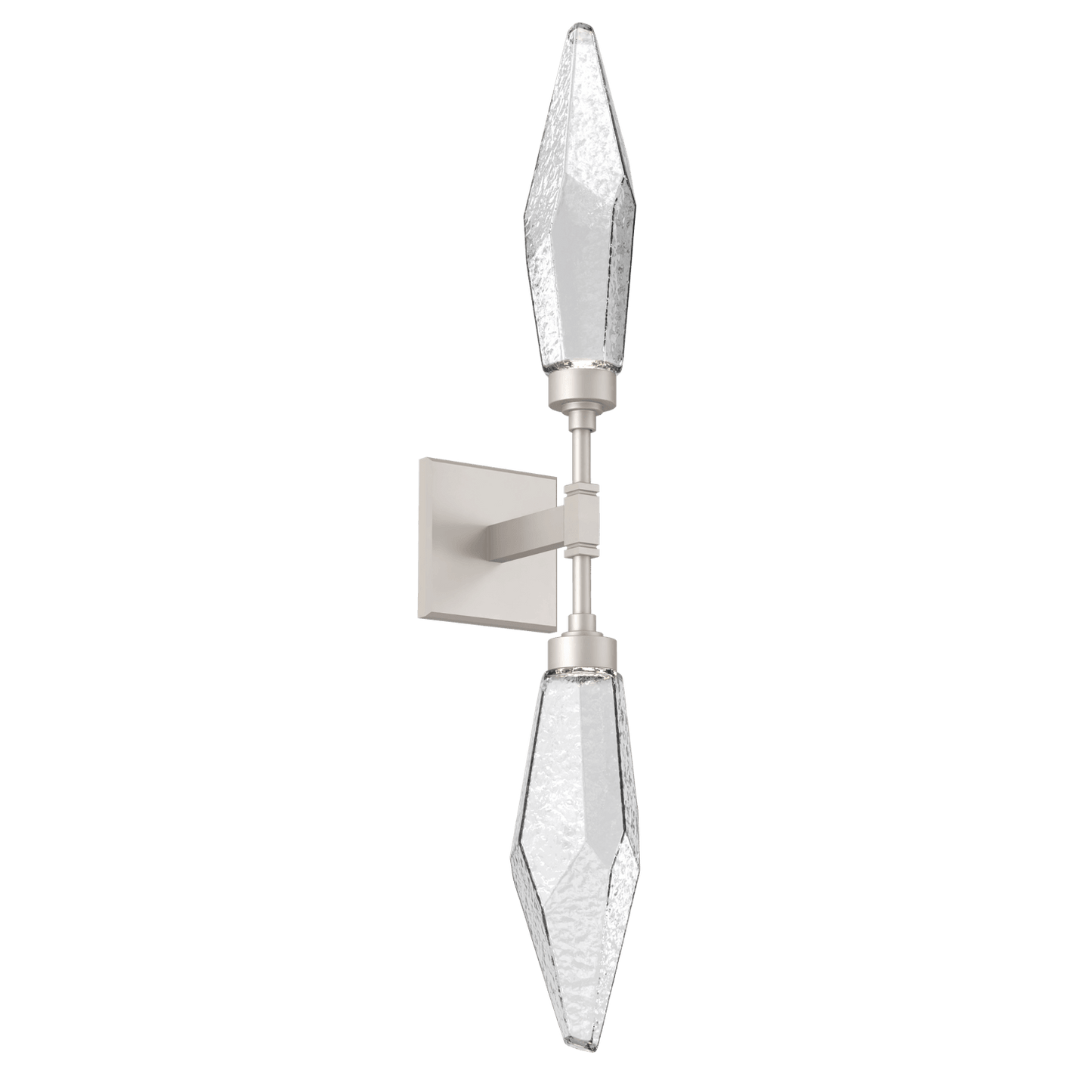 Rock Crystal Double Sconce