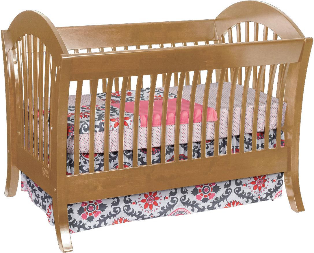 Princess Style Solid Maple Convertible Crib – Modern Bungalow