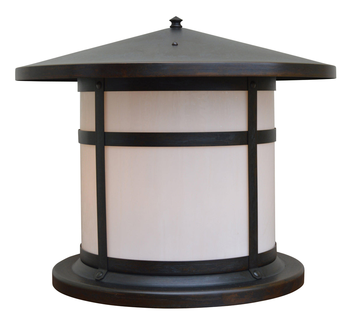 Berkeley Column Mount Exterior Lighting Arroyo Craftsman