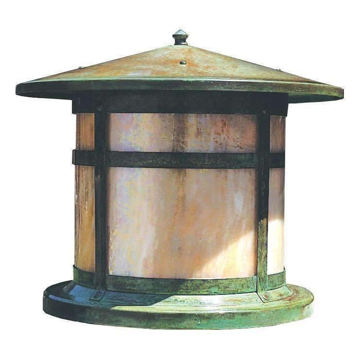 Berkeley Column Mount Exterior Lighting Arroyo Craftsman