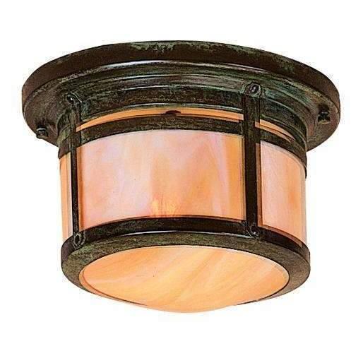 Berkeley Flush Ceiling Mount Exterior Lighting Arroyo Craftsman