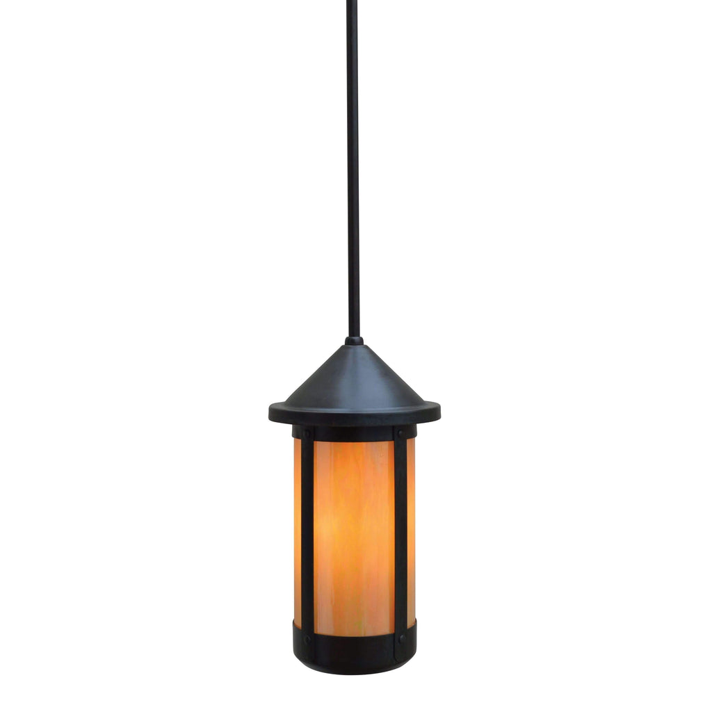 Berkeley Long Body Stem Hung Pendant Exterior Lighting Arroyo Craftsman