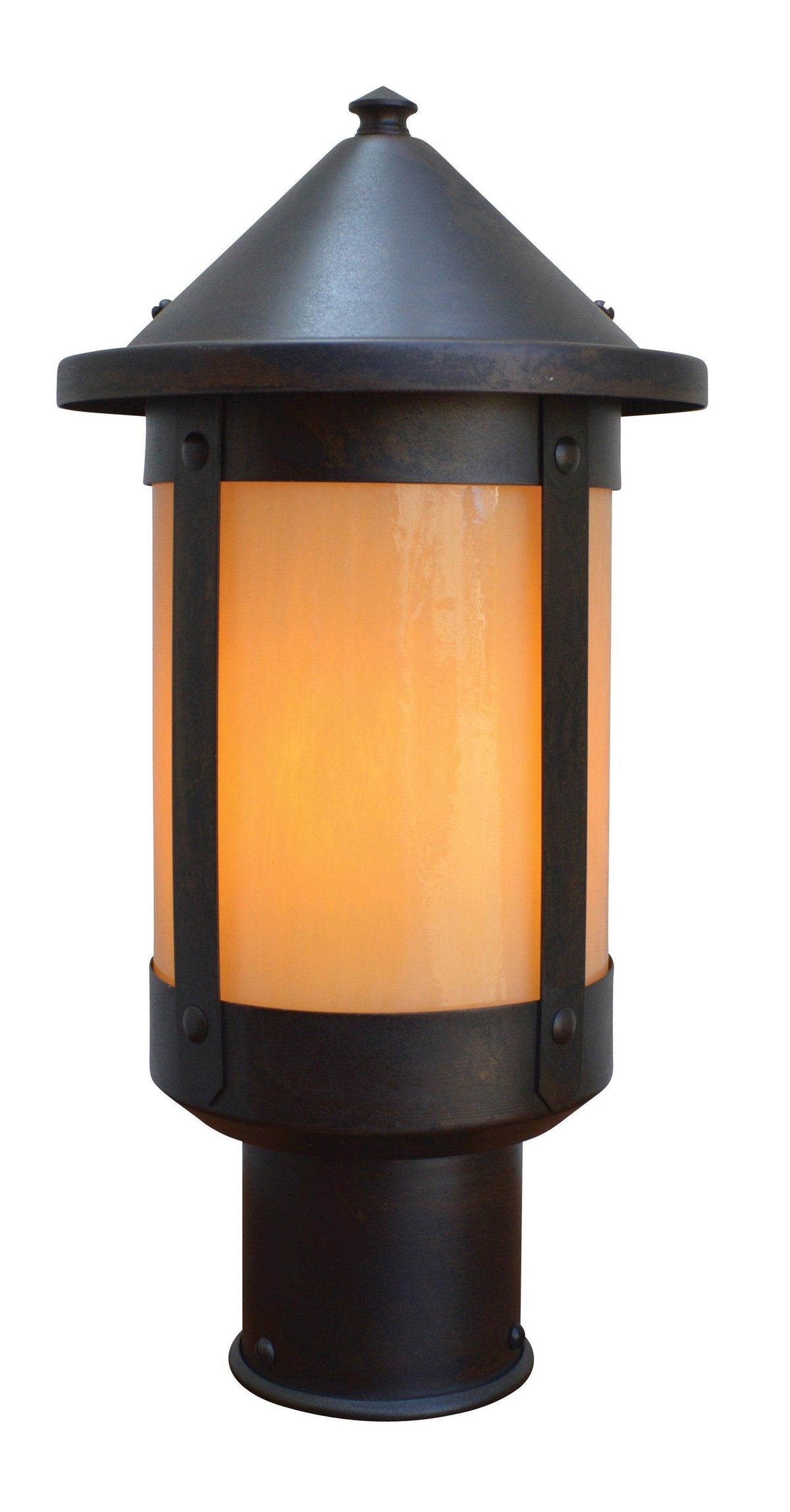 Berkeley Post Mount Exterior Lighting Arroyo Craftsman