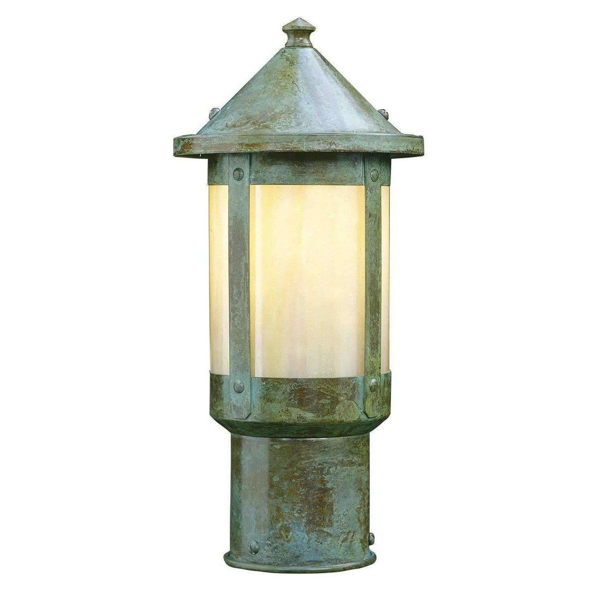 Berkeley Post Mount Exterior Lighting Arroyo Craftsman