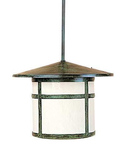 Berkeley Stem Hung Pendant Exterior Lighting Arroyo Craftsman