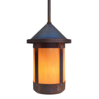 Berkeley Stem Hung Pendant Exterior Lighting Arroyo Craftsman