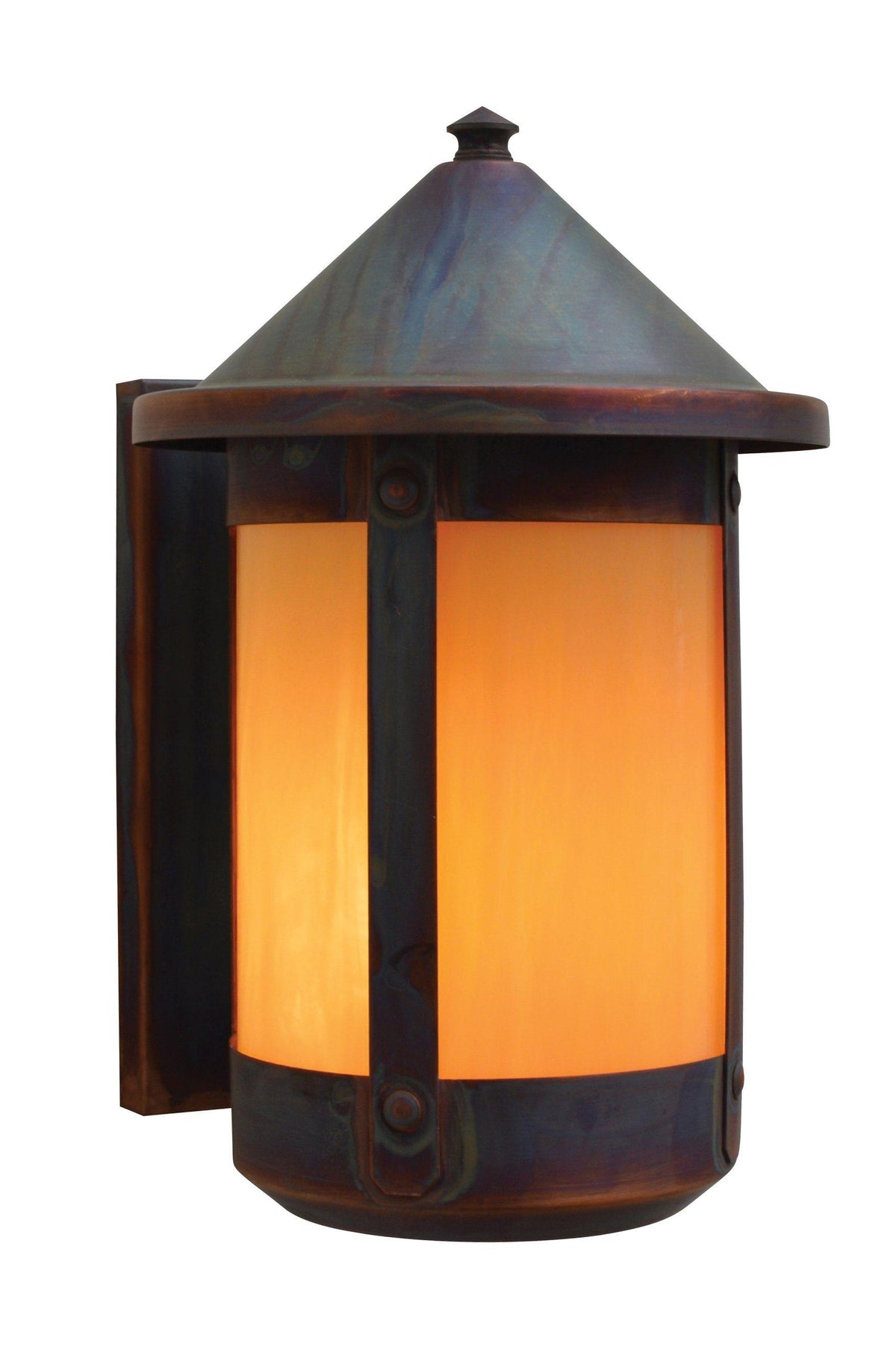 Berkeley Wall Sconce With Roof Exterior Lighting Arroyo Craftsman