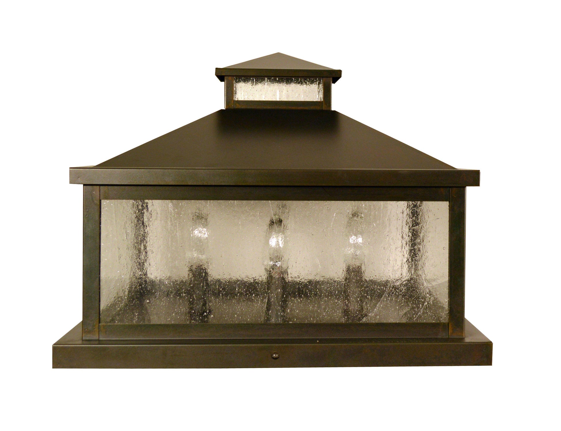 Canterbury Column Mount Exterior Lighting Arroyo Craftsman 