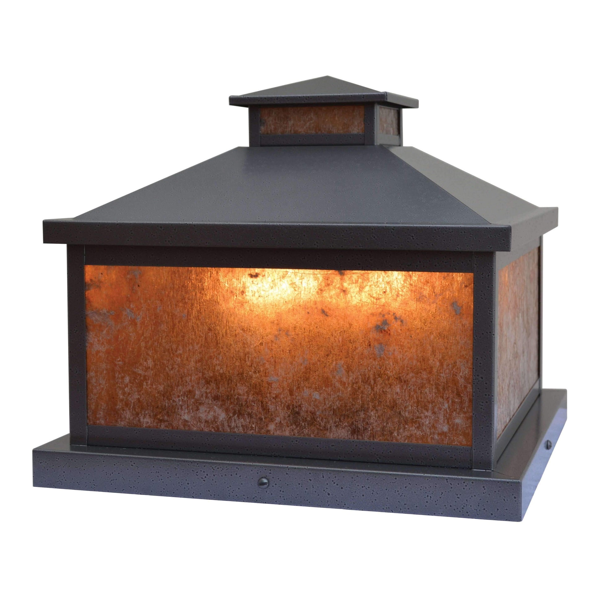 Canterbury Column Mount Exterior Lighting Arroyo Craftsman