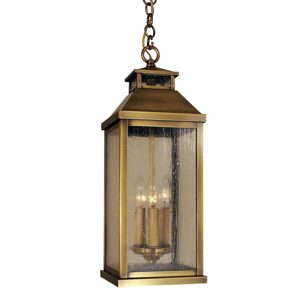 Canterbury Long Body Pendant Exterior Lighting Arroyo Craftsman