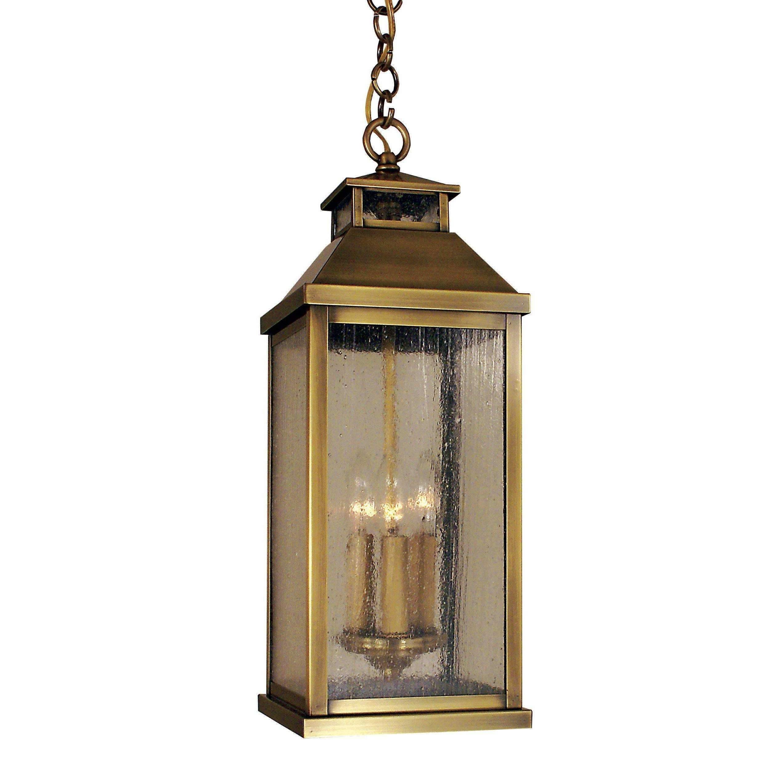 Canterbury Long Body Pendant Exterior Lighting Arroyo Craftsman