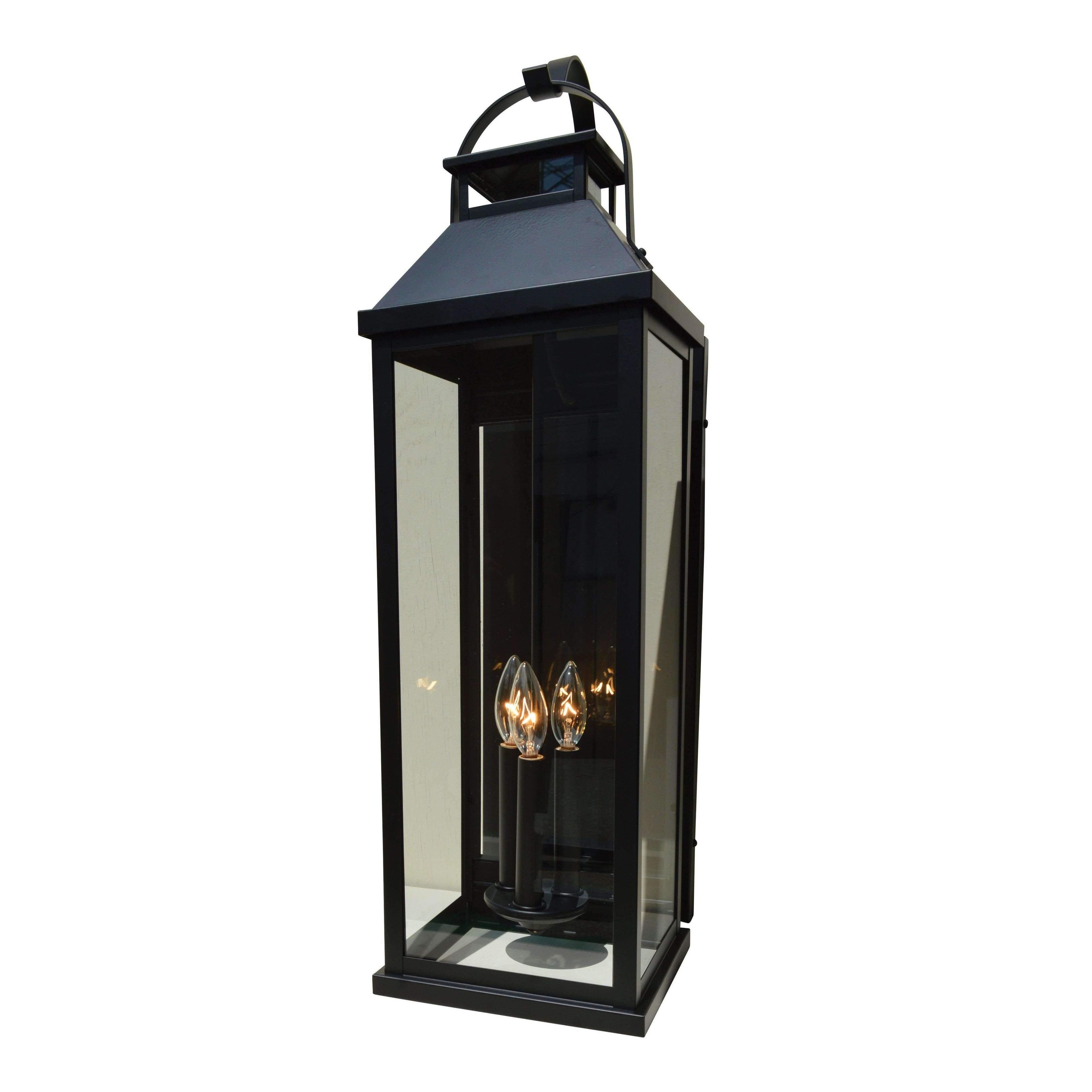 Canterbury Long Body Wall Mount Exterior Lighting Arroyo Craftsman