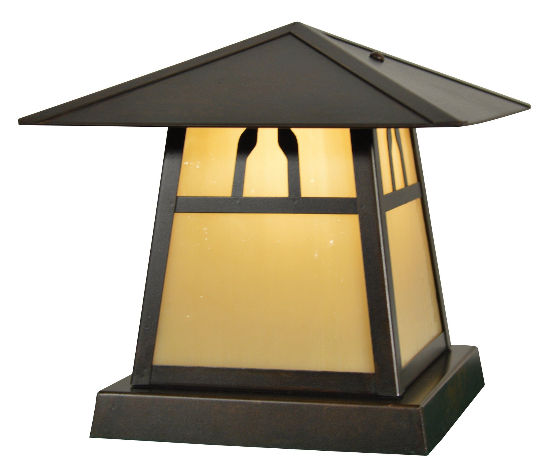 Carmel Column Mount Exterior Lighting Arroyo Craftsman Small Bungalow