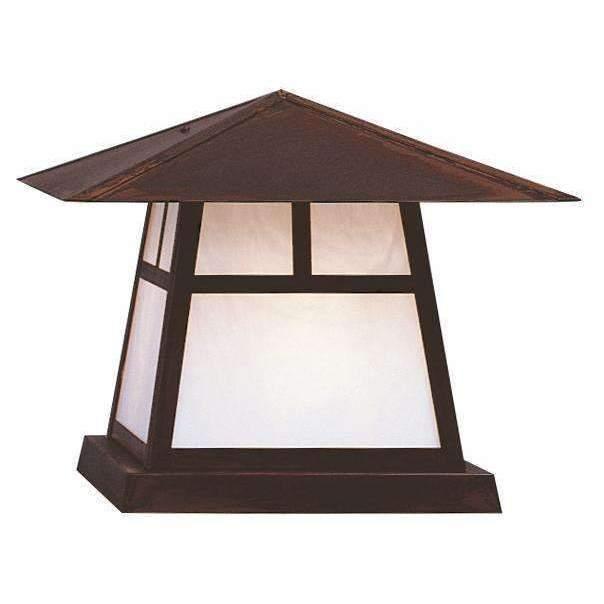 Carmel Column Mount Exterior Lighting Arroyo Craftsman