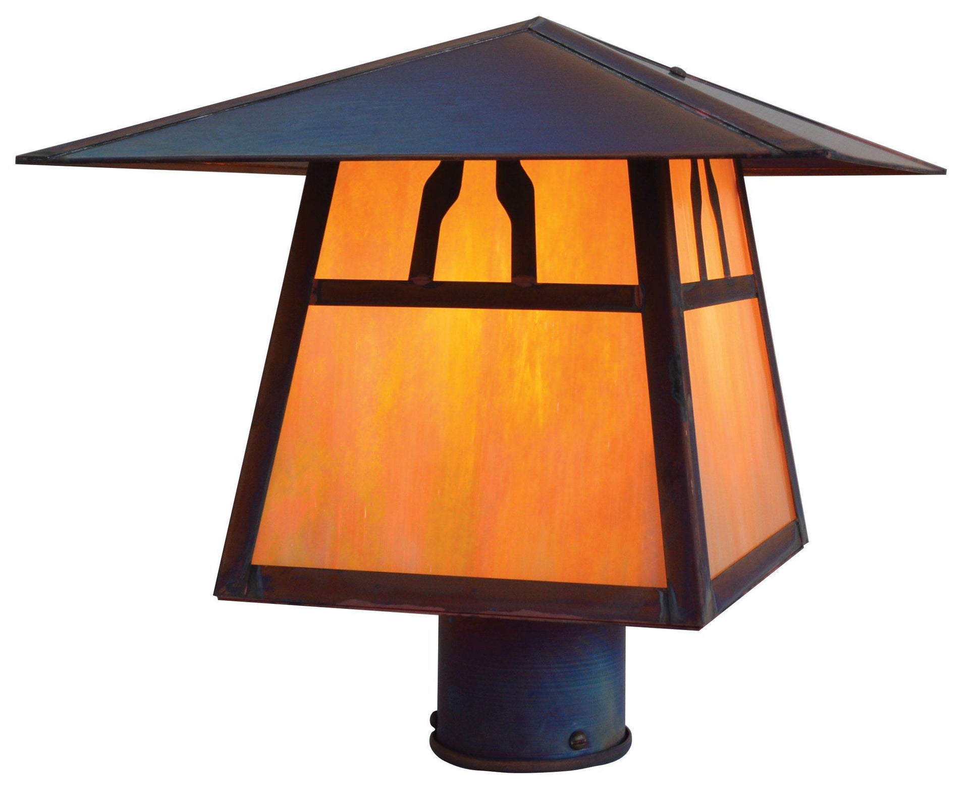 Carmel Post Mount Exterior Lighting Arroyo Craftsman