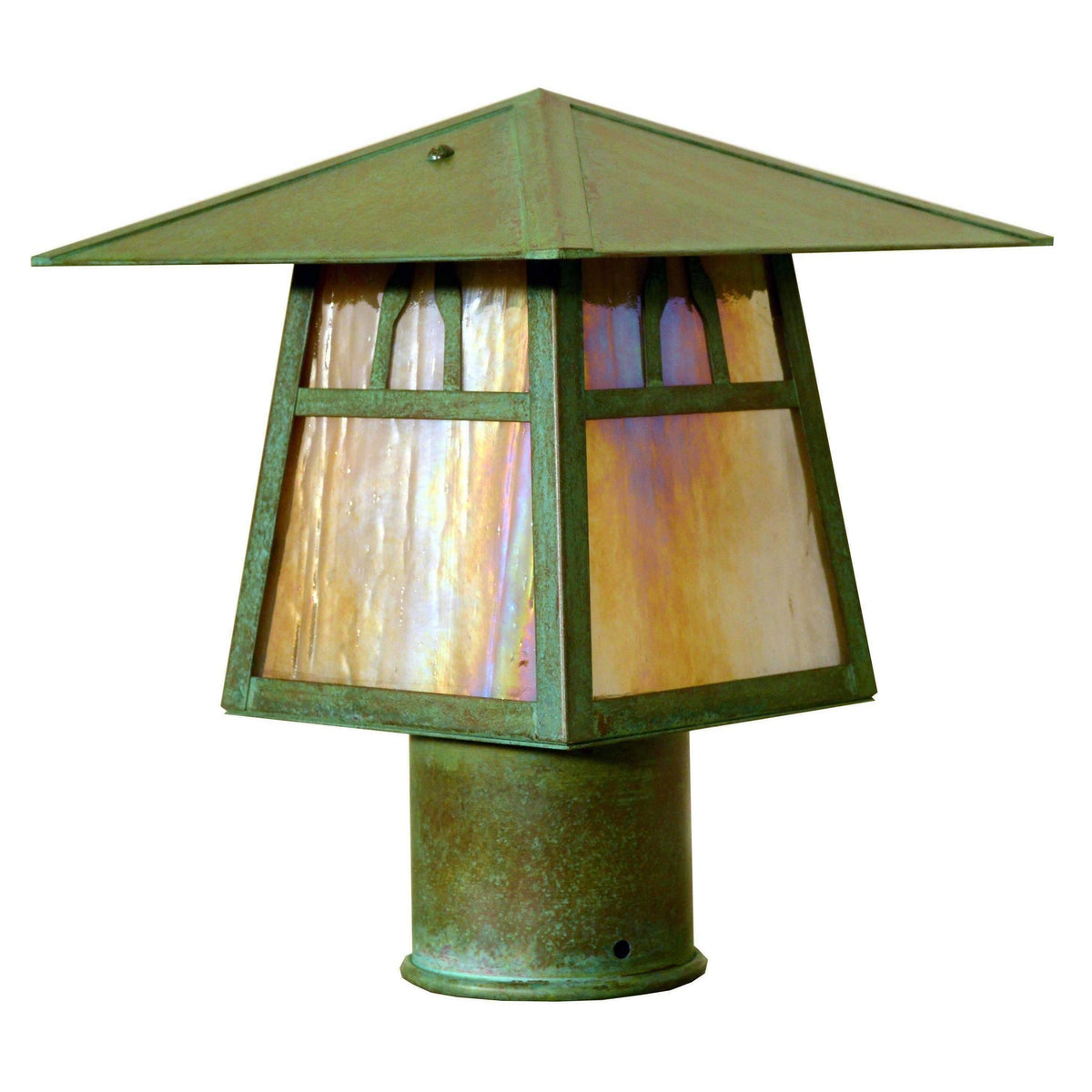 Carmel Post Mount Exterior Lighting Arroyo Craftsman Small Bungalow