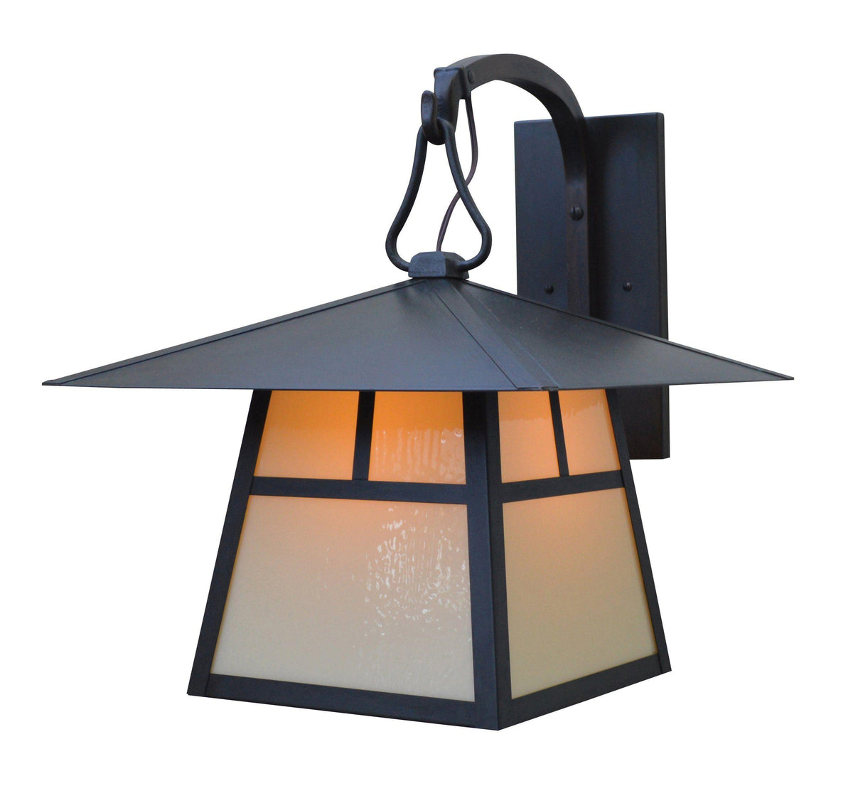 Carmel Wall Mount Exterior Lighting Arroyo Craftsman Small T-Bar