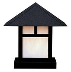 Evergreen Column Mount Exterior Lighting Arroyo Craftsman
