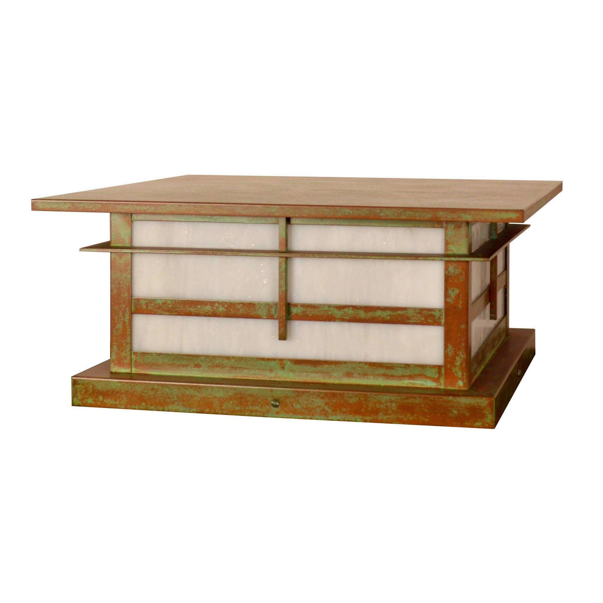 Finsbury Column Mount Exterior Lighting Arroyo Craftsman