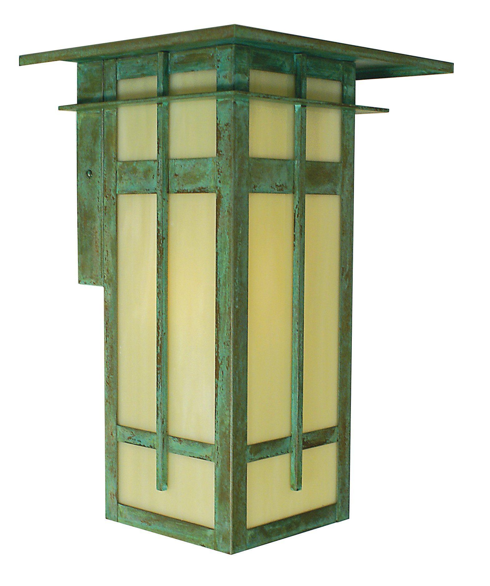 Finsbury Long Body Flush Wall Mount Exterior Lighting Arroyo Craftsman