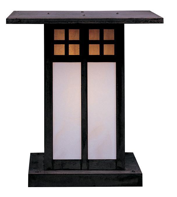 Glasgow Column Mount Exterior Lighting Arroyo Craftsman
