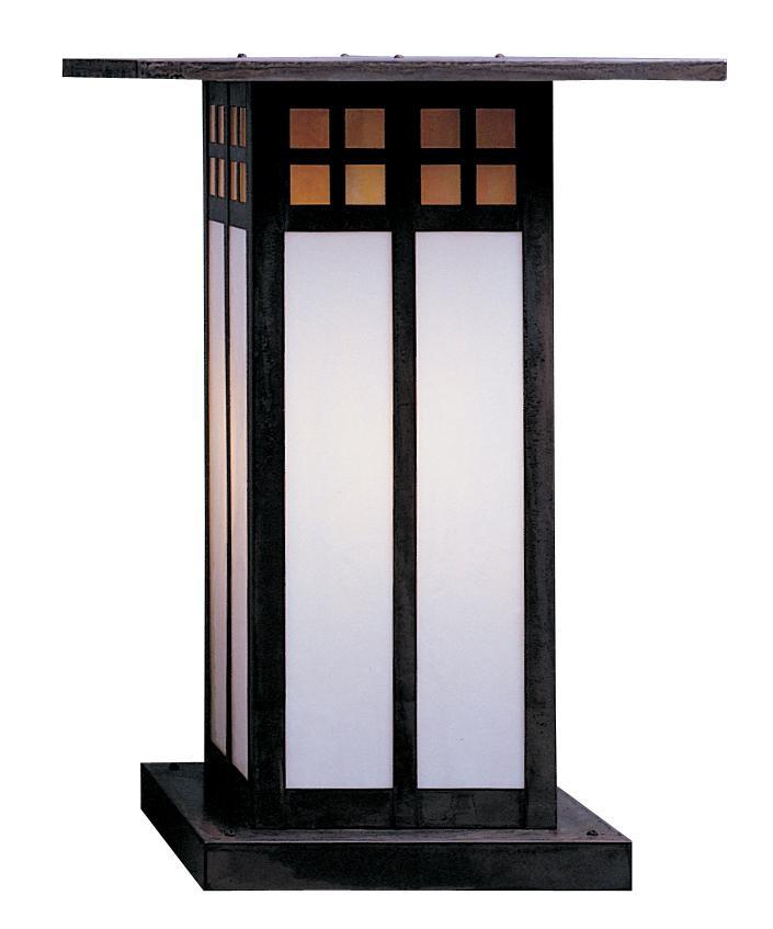 Glasgow Long Body Column Mount Exterior Lighting Arroyo Craftsman