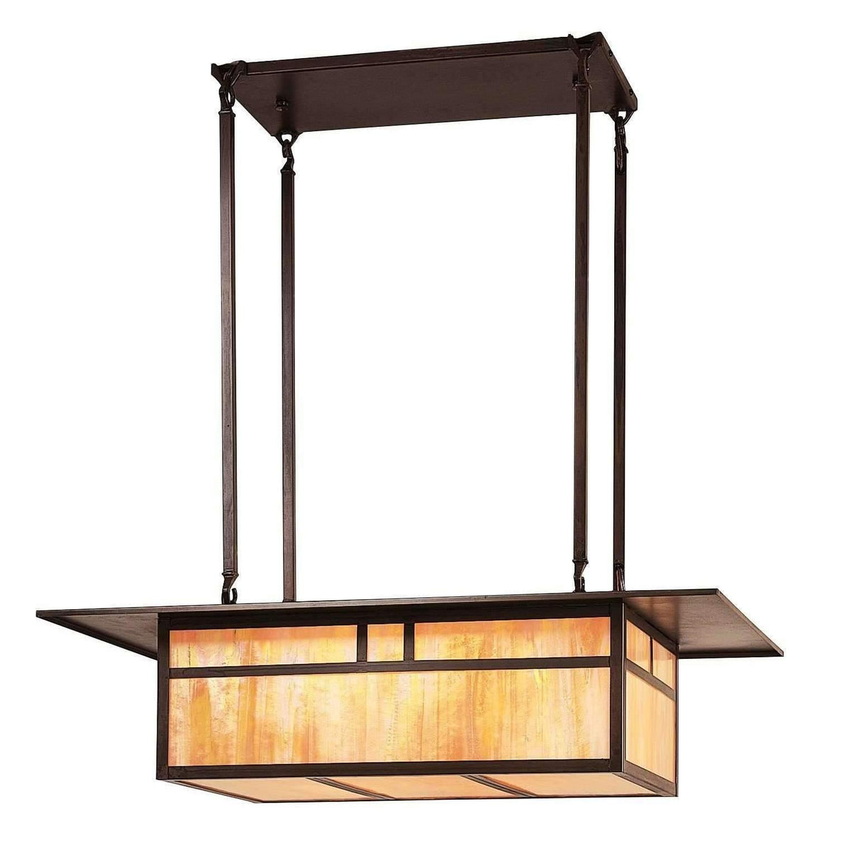 Huntington Island Chandelier Interior Lighting Arroyo Craftsman