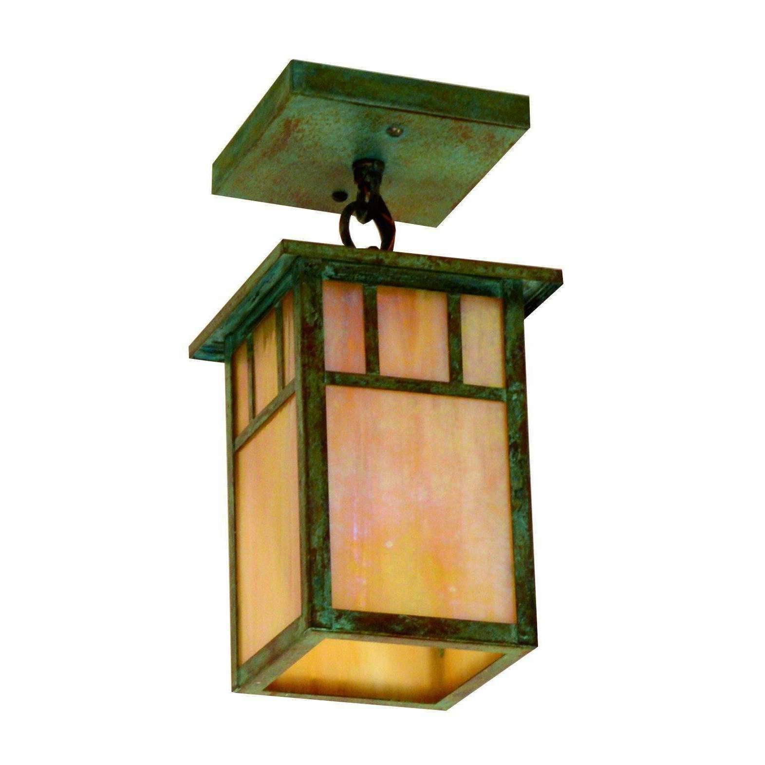 Huntington One Light Ceiling Mount Interior Lighting Arroyo Craftsman