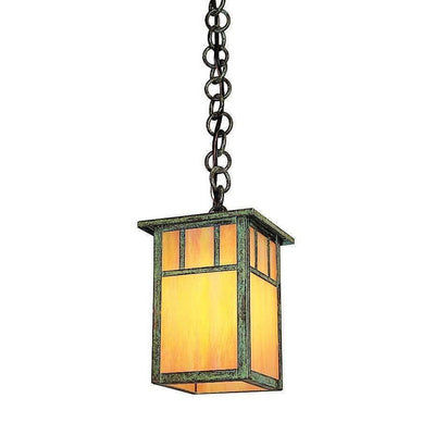 Huntington One Light Pendant Exterior Lighting Arroyo Craftsman 