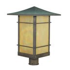 Katsura Post Mount Exterior Lighting Arroyo Craftsman