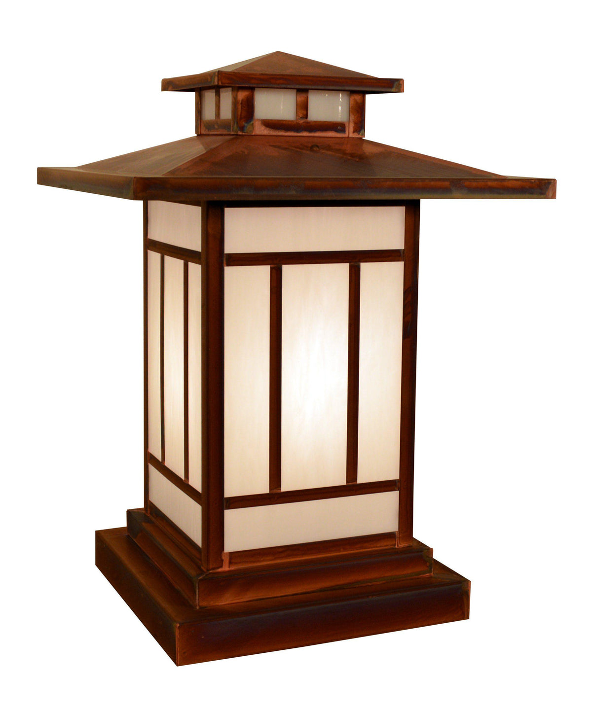 Kennebec Column Mount Exterior Lighting Arroyo Craftsman