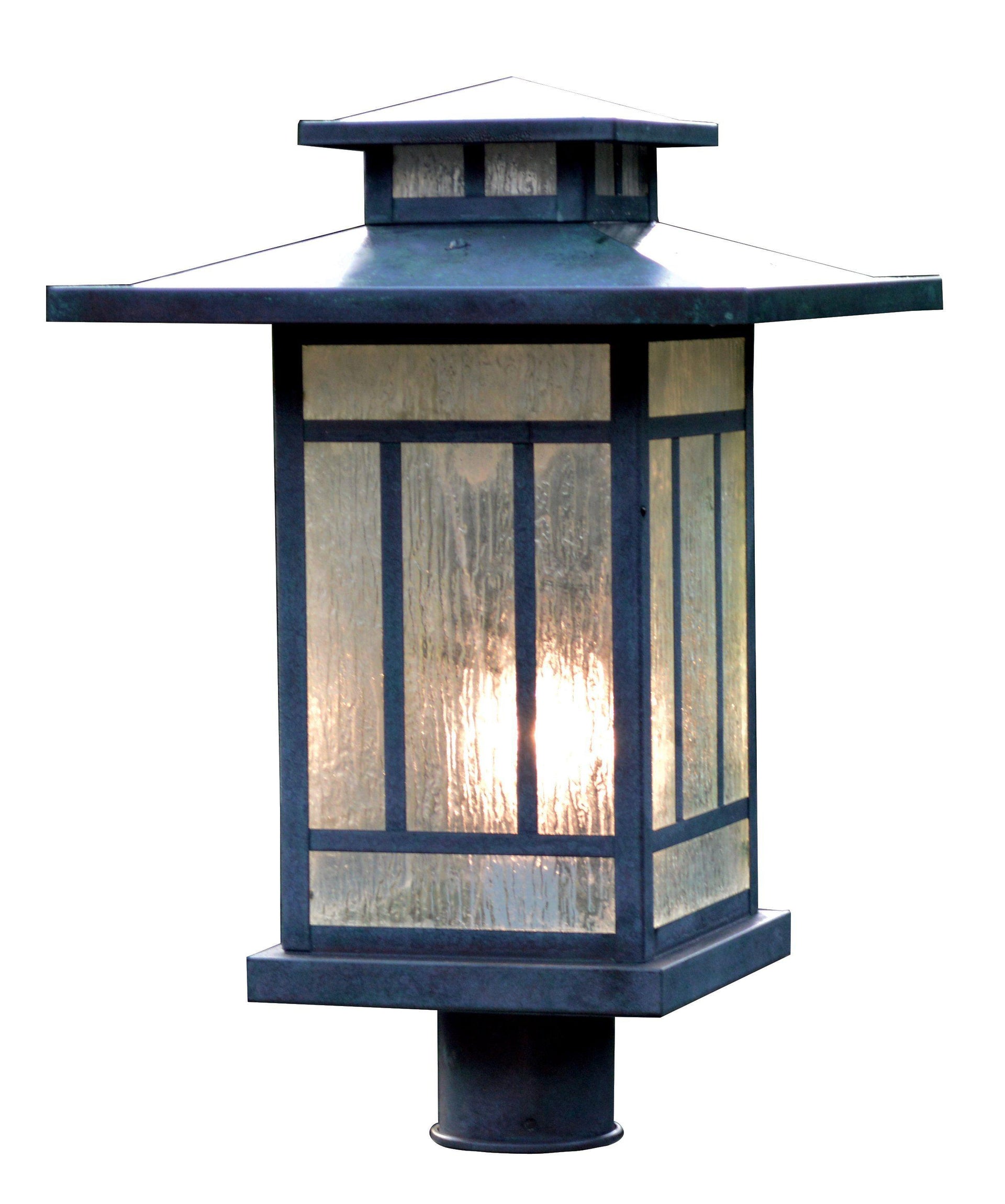 Kennebec Post Mount Exterior Lighting Arroyo Craftsman