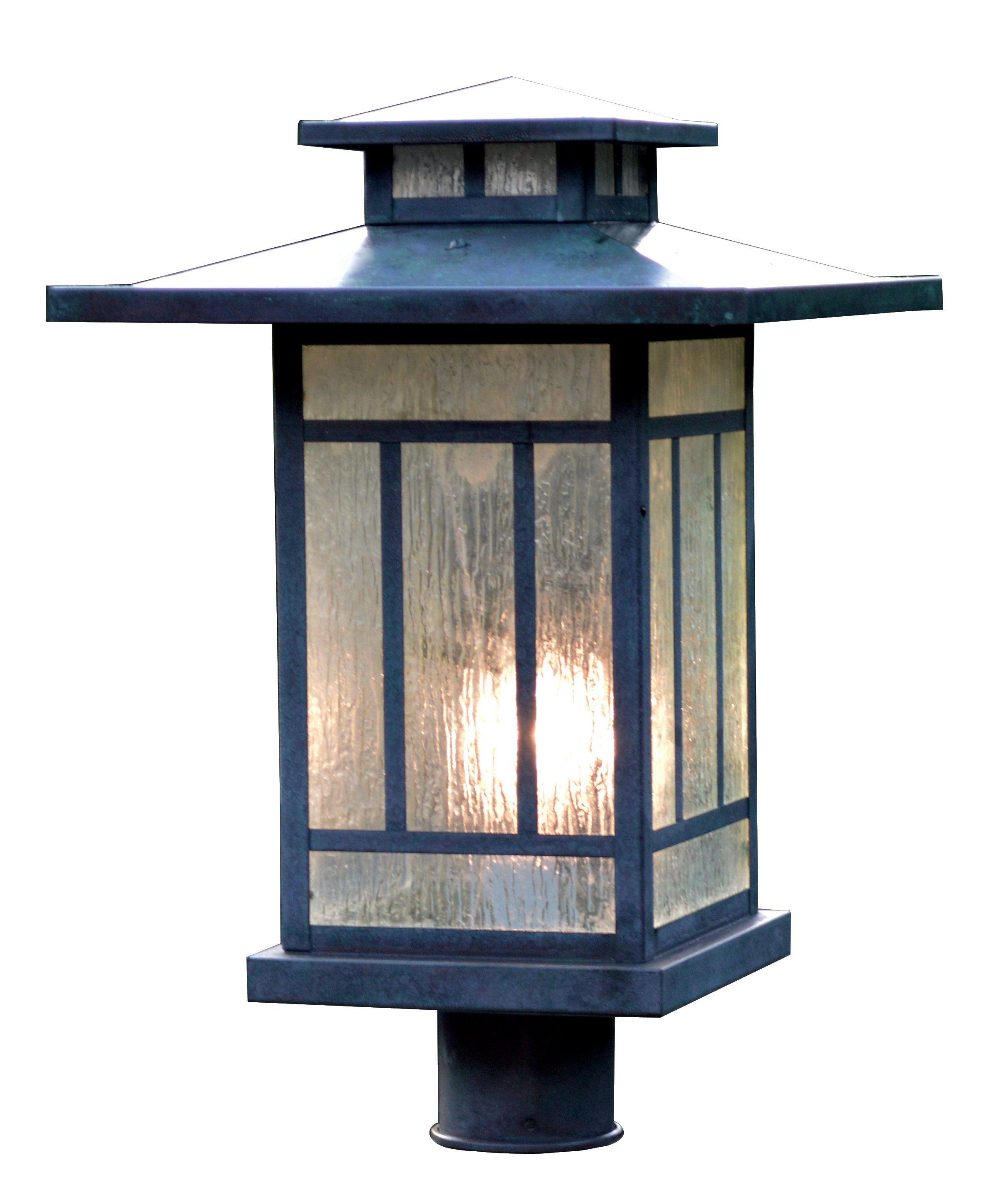 Kennebec Post Mount Exterior Lighting Arroyo Craftsman