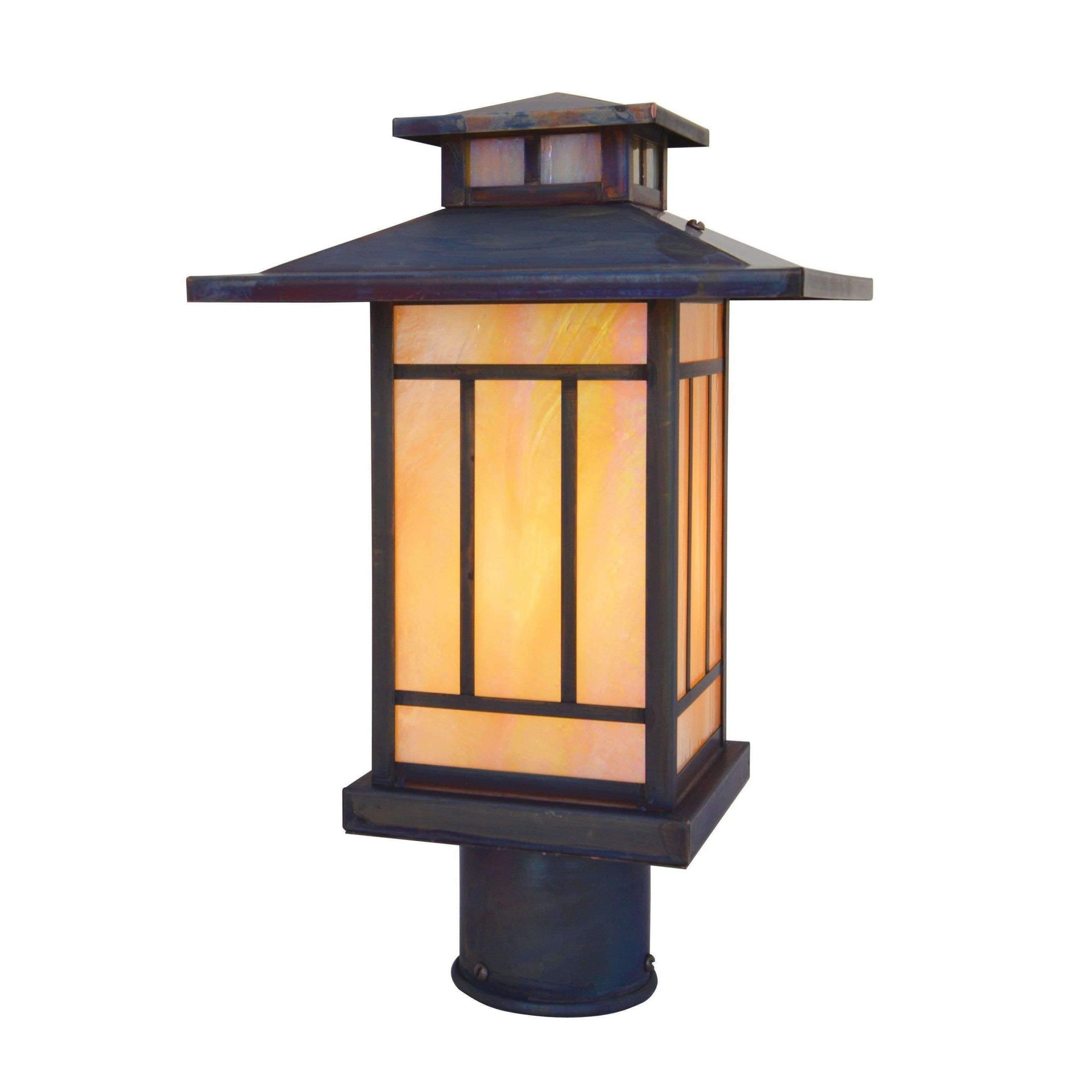 Kennebec Post Mount Exterior Lighting Arroyo Craftsman