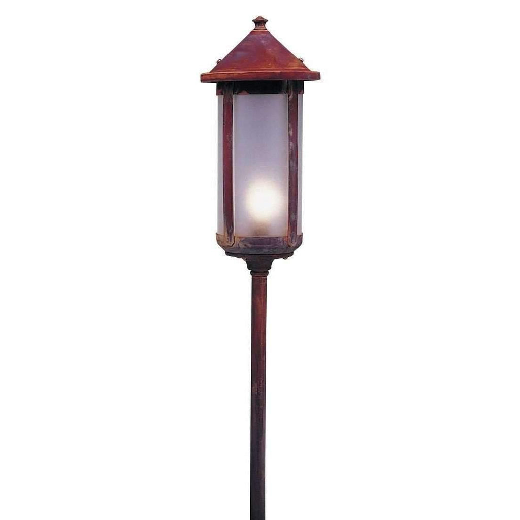 Low Voltage 6" Berkeley Long Body Stem Mount Exterior Lighting Arroyo Craftsman 