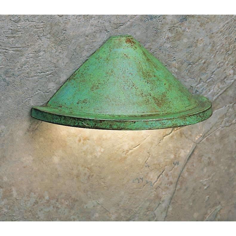 Low Voltage 8" Berkeley Flush Wall Mount Exterior Lighting Arroyo Craftsman 