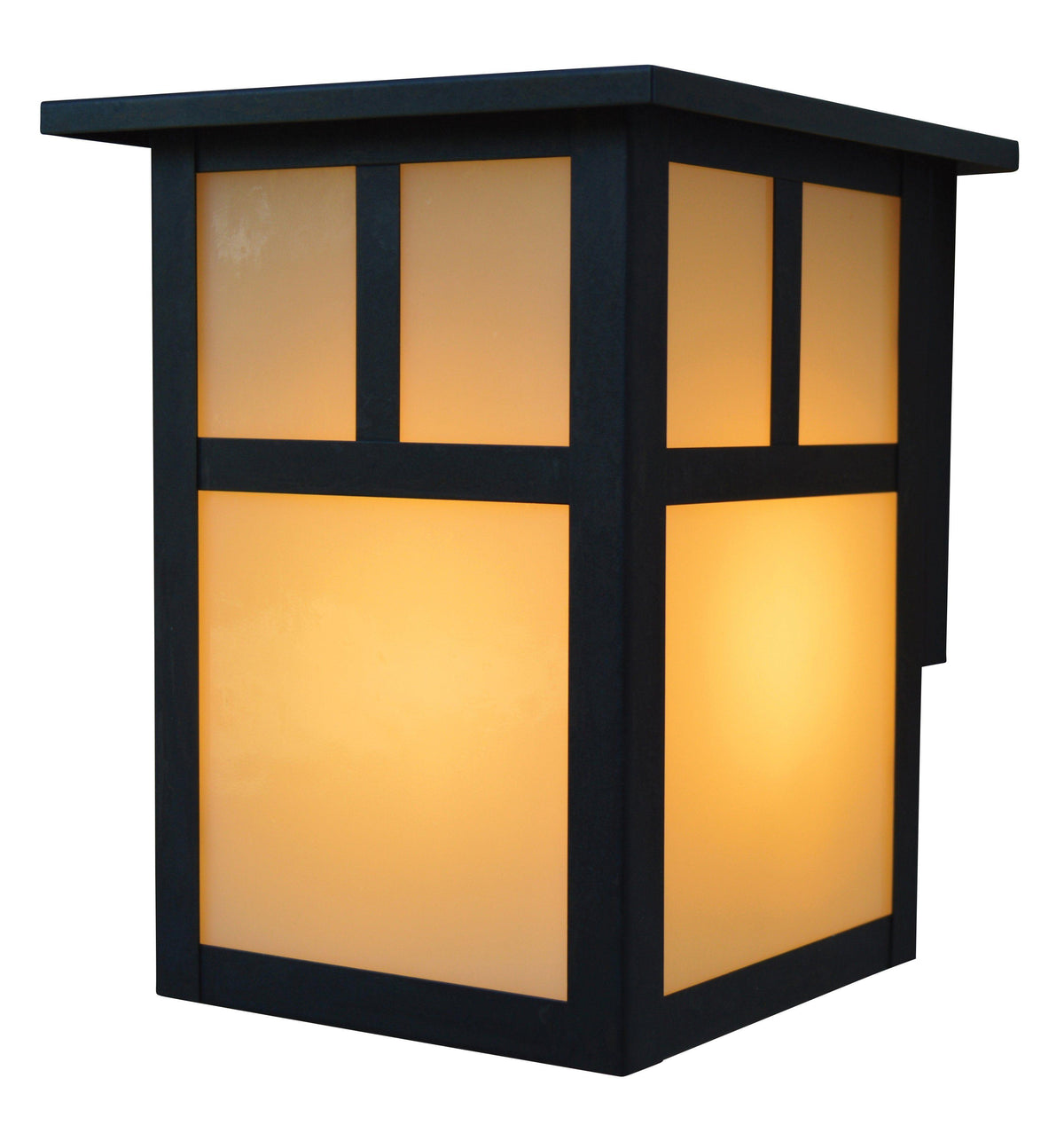 Mission Flush Wall Mount Exterior Lighting Arroyo Craftsman